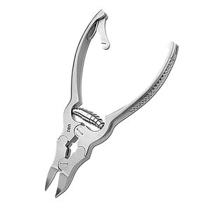 Juego de 4 Cortaúñas de Acero Inoxidable de 16 cm para Podólogos, para Uñas Encarnadas y Gruesas, 4 en 1, con Empujador de Cutículas - Product Image 1