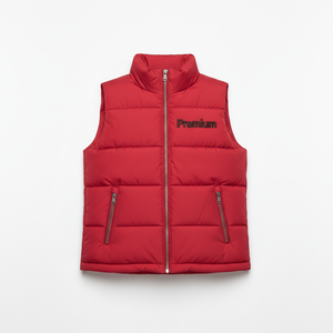 Chaleco Acolchado Personalizado con Logotipo para Mujer, Chaqueta sin Mangas de Invierno, Chaleco Térmico Acolchado, Fabricante OEM - Product Image 1