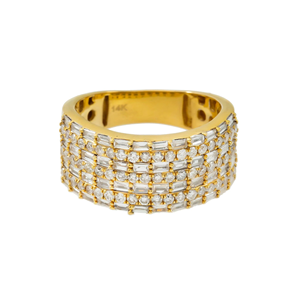 Hip Hop Moissanite Wide Eternity <b>Ring</b> 925 <b>Sterling</b> <b>Silver</b> Luxury Iced Out Band Unisex Jewelry Prong <b>Set</b> GRA Certified - Product Image 1