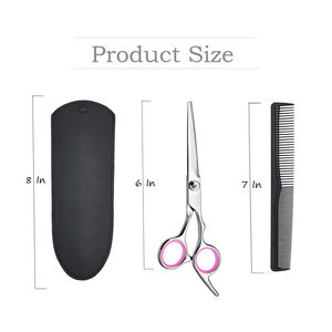 Tijeras de Peluquería Profesionales para Salón: Tijeras de Corte de Pelo y Tijeras de Entresacar para Barbero - Product Image 6