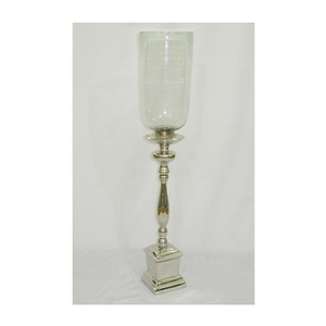 Soporte de vela decorativo Premium de nuevo diseño, gran oferta, soporte de pilar de vela, decoración de boda, pieza central, portavelas de aluminio - Product Image 1