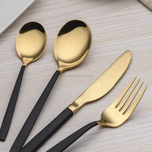 Couverts de luxe Grossiste Spécialisé Couteau en Acier Inoxydable Ensemble Cuillères et Fourchettes avec Finition Miroir - Product Image 2