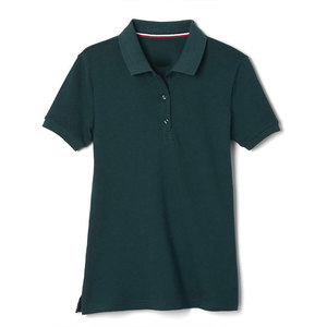 Chemises polo pour femmes, couleur unie, manches courtes, en vente, meilleur prix, bonne qualité, chemises polo de golf tendance pour femmes - Product Image 5