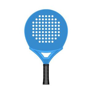 Raqueta de Pádel de Alto Rendimiento al por Mayor de Fábrica con Marco de Carbono Completo Personalizado, Red de Fibra Duradera y Empuñadura para Deportes - Product Image 3