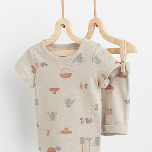 Conjunto de Ropa de Verano de Alta Calidad para Niños de 1 a 5 Años, Camiseta y Pantalones Cortos para Bebé Niño - Product Image 1