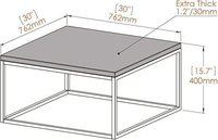 Mesa de Decoración para Bodas, Moderna, de Acero Inoxidable, de Alta Calidad, Construcción Robusta, Acabado Elegante, Ecológica, Personalizable, para Oficina y Hogar