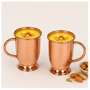 Premium Pure Copper Moscow Mule Mug Set Handcrafted Copper Cup with Polished Finish Mirror Polish Metal <b>Drinkware</b> for Bars - Product Image 4
