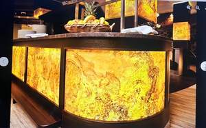 Lámina de Revestimiento de Piedra Natural Irrompible, Delgada y Translúcida, Revestimiento de Piedra Flexible para Interiores y Exteriores, Ecológico - Product Image 3