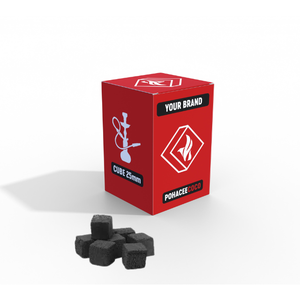 Premium Indonesia Shisha Charcoal Hookah Low Ash Long Burning Time Made Natural Coconut Shell Charcoal OEM Private Label - Product Image 1