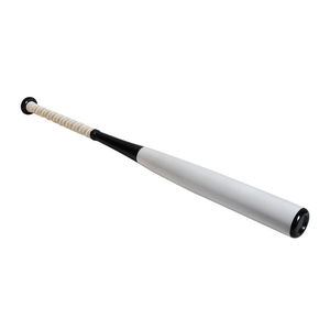 WARPRO INDUSTRY SS-BB-06 Batte de baseball blanche 28 po, barillet de 2,5 po, côtelée, durable, monobloc, usage occasionnel, 0,3-0,5 kg - Product Image 3