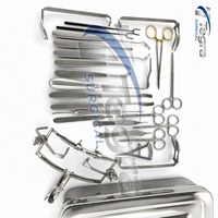 Ensemble d'instruments chirurgicaux pour palatisme de qualité supérieure, 25 pièces, kit d'instruments de chirurgie plastique avec boîte, certifié CE ISO par Tegra