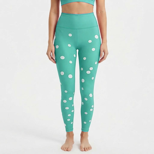 100% Cotton Fabric New Style Gym Yoga Body Building <b>Leggings</b> Women <b>Leggings</b> For Sale High Waist Yoga Pants - Product Image 1
