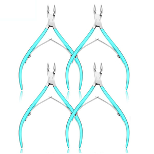 Cortador de Cutículas Profesional de Acero Inoxidable con Doble Resorte para Uñas y Piel Muerta - Product Image 1