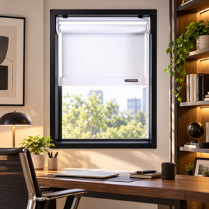 WINHOME RB Super System Series Electric <b>Roller</b> Blinds Commercial Renovation Buyers Bedroom Living Room Custom OEM ODM - Product Image 1