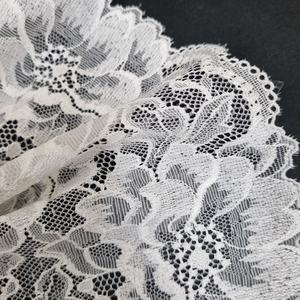 Cinta de Encaje Elástica con Diseño Floral, 13.5cm de Ancho, Ligera, para Lencería, Vestidos y Decoración Nupcial - Product Image 5