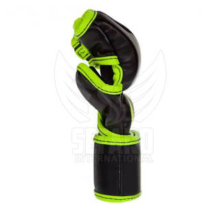 Guantes de MMA de alta calidad y precio económico hechos en Pakistán, cómodos guantes de MMA de cuero sintético para unisex. - Product Image 2