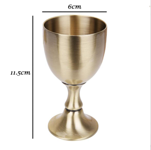 Calice de petite taille 100 ml, design martelé, gobelet moderne, verre à vin, accessoires d'église à prix réduit - Product Image 4
