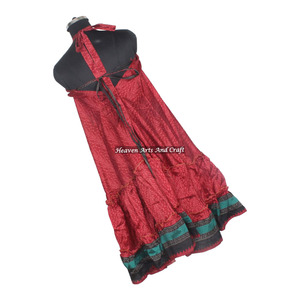 New Bohemian Unbranded Fashionable Women's Silk <b>Spaghetti</b> Maxi Dress Ladies Elegant Dinner Gown Sleeveless Evening Gowns Women's - Product Image 4