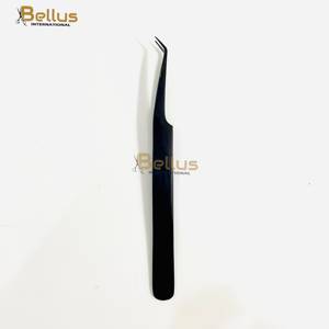 Luxury Bellus International Durable Stainless Steel Smooth Tip Nano Grip Lash Tweezers 45 90 Russian Volume Eyelash <b>Extension</b> - Product Image 1