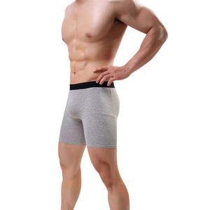 Men's Underwear Cotton Stretch <b>Boxer</b> Briefs High-Rise Breathable Eco-Friendly Tagless Smooth Waistband OEM Service Wholesale - Product Image 2