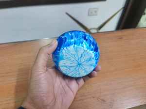 Compre un nuevo tazón de diseño moderno, tazón de resina, vajilla, tazón de madera, tazón para servir masa, tazón de madera hecho a mano para comer. - Product Image 3