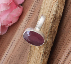 Bague en argent sterling 925 avec rubis naturel certifié AAA, pierre précieuse rouge pour femmes, bijoux fins de luxe, cadeau de mariage - Product Image 3
