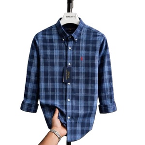 Casual <b>Shirt</b> Short <b>Sleeve</b> Button Checkered Pattern Adult Wear Knitted Fabric 100% Cotton Eco-Friendly Anti-Wrinkle Export BD - Product Image 2
