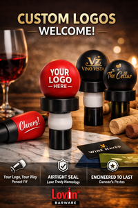 Custom PP Plastic Wine <b>Bottle</b> <b>Stopper</b> Screw-On Closure with Silk Screen Printing Made in China - Product Image 6