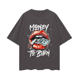 OEM Men Screen Printed Men's T-<b>shirts</b> New Top Selling Men Screen Printed T <b>Shirt</b> Basic Casual Look Street Fashion Wear - Product Image 5