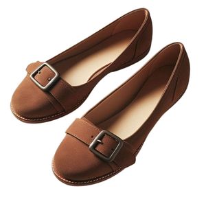 Zapatos de Mujer Listos para Exportación, Mocasines de Cuero Premium con Punta Redonda, Fabricante, Suministro al por Mayor para Compradores Globales - Product Image 2