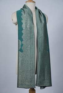 Écharpe en cachemire et laine fine pour femme VIC, réversible, respirante, pour un usage quotidien, élégante, à double face - Product Image 5