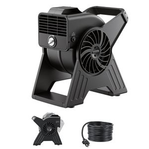 Ventilatore a Soffiaggio ad Alta Velocità da 13 Pollici, 300 CFM, 3 Velocità, Multi-Angolo, Leggero e Portatile - Product Image 1