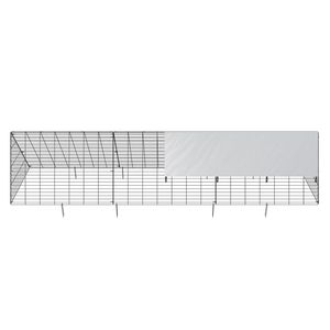 Tunnel per Polli Portatile 118,1 X 28 X 24,2 Pollici per Giardino, Facile Installazione con Capacità Personalizzabile - Product Image 6