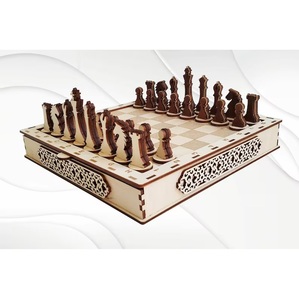 Luxury Wood <b>Chess</b> Set Magnetic <b>Board</b> Game Professional Handmade Wooden Chessboard Gift Set Decorative <b>Table</b> Games <b>Chess</b> Set - Product Image 3