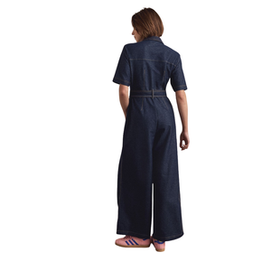 Mono de Mezclilla para Mujer con Cinturón, Ropa Casual de Moda, Fabricante OEM ODM - Product Image 2