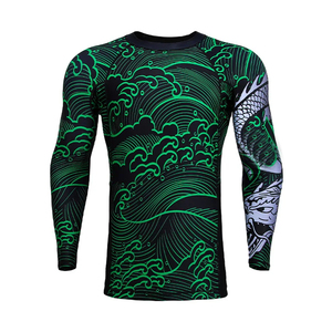 Ropa de Protección de Manga Larga Personalizada de Alta Calidad para MMA, Transpirable, Ecológica y de Secado Rápido - Product Image 1