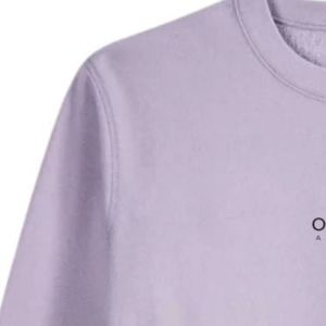 เสื้อสเวตเชิ้ตคอกลมคลาสสิกสำหรับผู้ชาย สีลาเวนเดอร์ ผ้าฝ้ายพรีเมียม แขนยาว สวมใส่สบาย เหมาะสำหรับทุกวัน สไตล์สตรีทแวร์ - Product Image 3