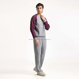 Nardon Apparel Sweat à capuche de haute qualité pour hommes, sweat uni surdimensionné, manches longues, col zippé, pull de golf - Product Image 3