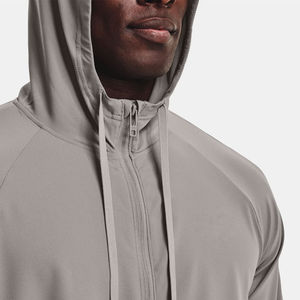 เสื้อแจ็คเก็ตกันลมกันน้ำคุณภาพสูงสำหรับผู้ชาย สไตล์ไฮสตรีท สำหรับฤดูหนาว ขายส่ง MOQ ต่ำ - Product Image 4