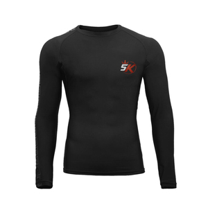 Créez Votre Propre Style : Rashguard Homme Personnalisé avec Logo Imprimé – Protection Corporelle Respirante, Grandes Tailles, Spandex/Polyester, Arts Martiaux Mixtes - Product Image 4