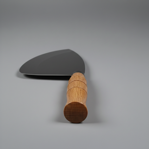Cuchillo de Chef para Atún, Cuchillo para Cortar Pescado, Herramienta Premium para Filetear y Rebanar Mariscos, Hoja de Acero al Carbono, Mango de Madera Ecológico Forjado - Product Image 5