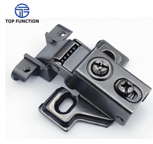 บานพับเฟอร์นิเจอร์อะลูมิเนียมแบบปิดนุ่มนวล TOP FUNCTION แบบฝังเต็ม 180 องศา สำหรับบานตู้ครัว - Product Image 1