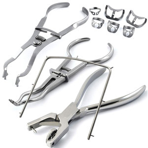 Instrumentos de Goma para Dique Dental Clínico para Aplicaciones Dentales Profesionales, Herramientas Dentales de Precisión Reutilizables - Product Image 1