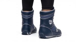 Chaussures de boxe internationales Dumela vertes, montantes, en cuir, durables, toutes saisons, respirantes, confortables, écologiques et tendance - Product Image 2