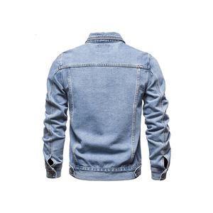 Stylish <b>Mens</b> <b>Denim</b> <b>Jacket</b> Modern Fit Casual Essential for Weekend Activities Outdoor Use and Everyday Comfort Dhaka RMG factory - Product Image 2