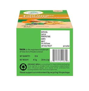 Organic India <b>Tulsi</b> Ginger Turmeric 25 <b>Tea</b> Bags Boosts Immunity Supports Healing Recovery Rich in Antioxidants Made with - Product Image 3