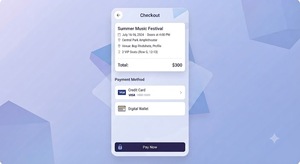 Event Ticket Booking App Discover Events <b>Book</b> Tickets Scan QR <b>Codes</b> Secure Payments Instant Confirmations Mac OS Multi-OS - Product Image 2