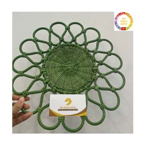 Rattan Placemat | Handmade Wicker | Natural Charger <b>Plate</b> | Dining Tableware | OEM Vietnam - Product Image 3