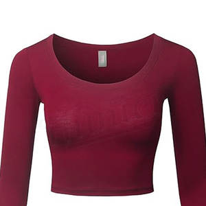 Haut de sport respirant pour femme, tricoté sans couture, couleur unie, manches longues, idéal pour le yoga et le fitness – Nouvelle collection très prisée - Product Image 6