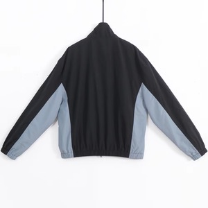 Veste coupe-vent d'été fine à imprimé tendance pour hommes, col roulé, fermeture éclair, style streetwear, hip-hop, décontractée, haute qualité - Product Image 2